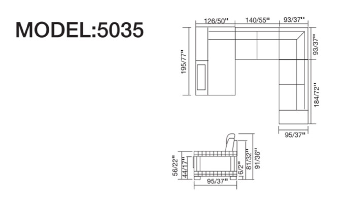 Diseño Esquinas Grande XXL Sofá de Esquina de Asiento de Cuero Sofás Salón