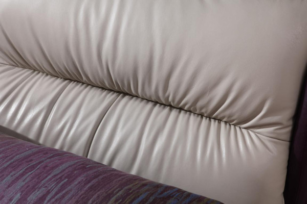 Cama de diseño de lujo moderna XXL, estilo decoración hotelera, doble, cuero, 140 160.