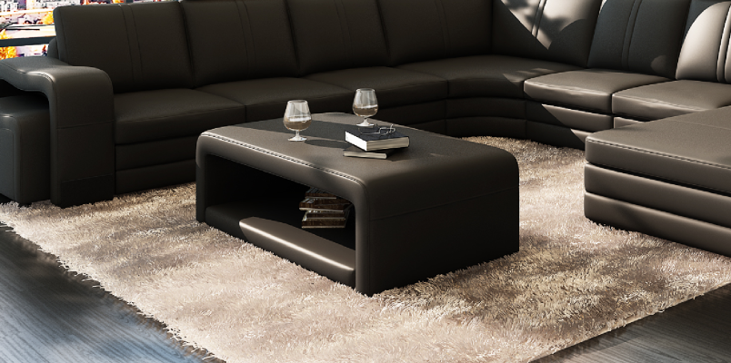 Diseño de mesa de centro moderna franco Mesas de sala de estar Mesa Acolchada