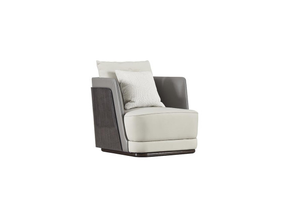 Muebles de diseño italiano para sala de estar, conjunto de sofás, sofá tapizado de cuero.