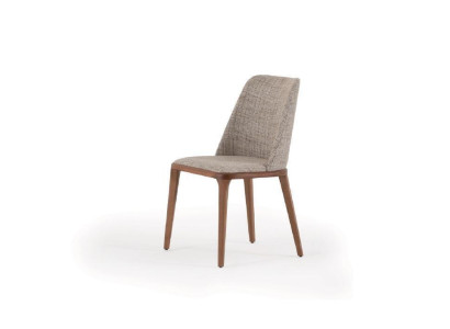Silla de comedor de lujo, sillas de diseño en madera, silla de madera, muebles de estilo moderno.