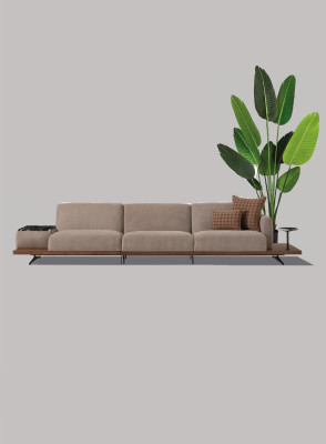 Lujo sofá de tres plazas 4 asientos muebles sofás tela sofá telas xxl