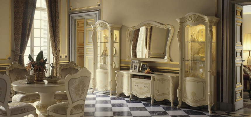 Juego de muebles de salón de 4 piezas. Pared de salón de madera 2x vitrina conjunto completo de sala.