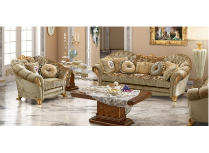 Diseño sofás tapizados tela relax moderno conjunto beige sofá 3+1 plazas