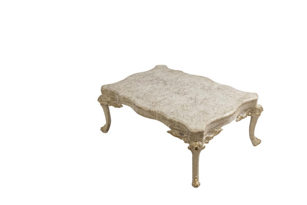 Mesa de sala de estar de madera Mesas Mesa de centro Barroco Rococó Mesita auxiliar