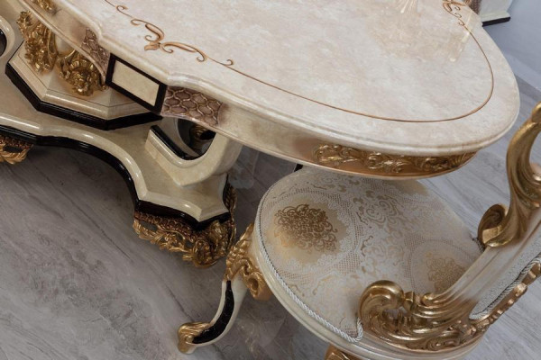 Diseño de lujo Silla de madera maciza con cojines Silla de respaldo para oficina y comedor.