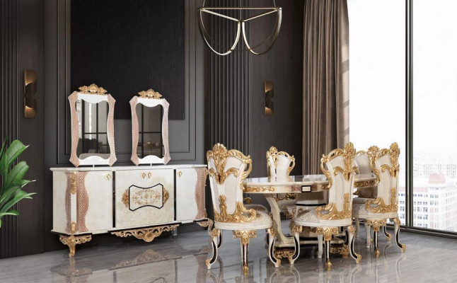 Diseño de lujo Silla de madera maciza con cojines Silla de respaldo para oficina y comedor.