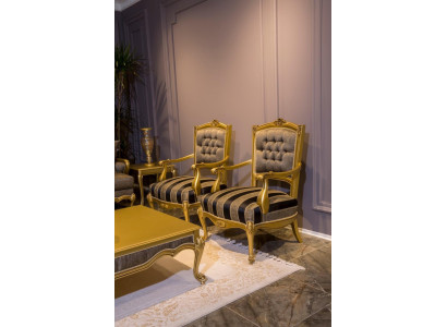 Silla Muebles Sillas Diseño Art déco Textil Sala de estar Silla Diseño Nuevo