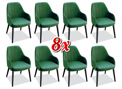 Sillas de comedor de tela juego de 8 sillas silla diseñador de madera textil tapizado sillas