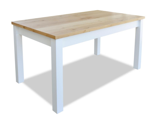 Mesa de comedor Grupo de mesas de madera para sala de estar Diseño de nuevos muebles de 160 cm.