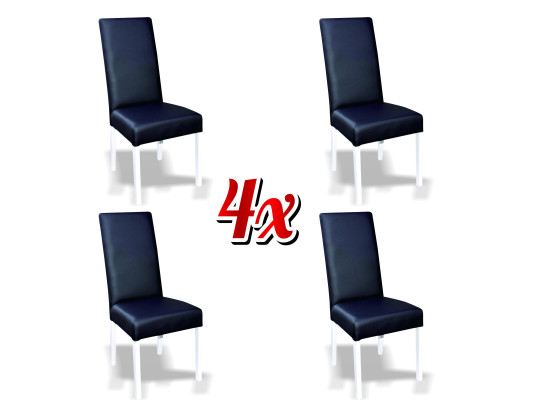 Silla moderna de madera conjunto de muebles de sala de estar 4 sillas elegantes de lujo nuevas