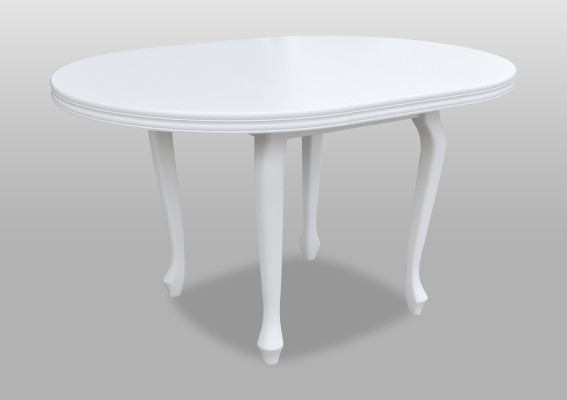 Clásica mesa redonda de madera para el comedor, diseño de mesas de salón.
