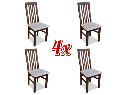 Conjunto de sillones de tela para asientos nuevos, sillón de club para televisión, 4 sillas tapizadas de comedor, sala de estar.
