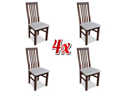Conjunto de sillones de tela para asientos nuevos, sillón de club para televisión, 4 sillas tapizadas de comedor, sala de estar.