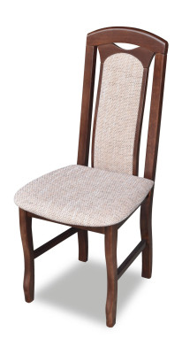 Conjunto de comedor de madera respaldo cuero textil nuevo Grupo de sillas 4x Set de sillas de comedor.