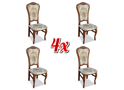 Silla Tapizado Diseño Salón Cocina Asiento Respaldo Conjunto Sillón Nuevo 4 sillas Nuevas