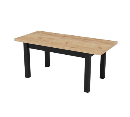 Mesa de comedor moderna de diseño marrón de madera para sala de estar, nuevo.