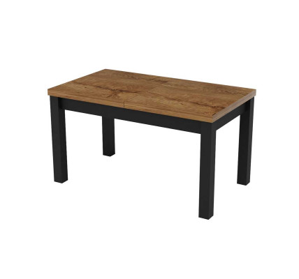 Mesa de comedor moderna de diseño marrón de madera para sala de estar, nuevo.