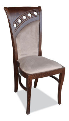 Muebles de madera real conjunto de sillas de comedor sillas de diseño de casa de campo silla con respaldo de madera.