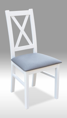 Conjunto completo de 4 sillas para comedor con asiento acolchado y respaldo alto de diseñador K22.