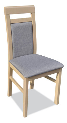 Grupo de sillas conjunto Textiles Madera Silla de comedor tapizada 4 sillas