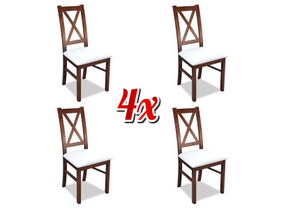 Grupo de sillas tapizadas de tela, nuevo conjunto de 4 sillas de comedor.