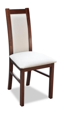 Juego de comedor Sillas de comedor K17 Juego de 4 sillas Asiento acolchado de madera auténtica