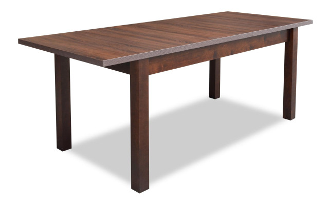 Mesa de comedor Mesa Comedor Sala de estar Madera Diseño Lujo Moderno 80x140/180 Nuevo