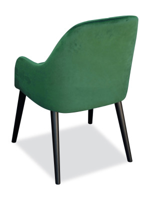 Madera maciza Silla Silla de comedor Diseñador Silla de tela Sillas Sillas de comedor K80