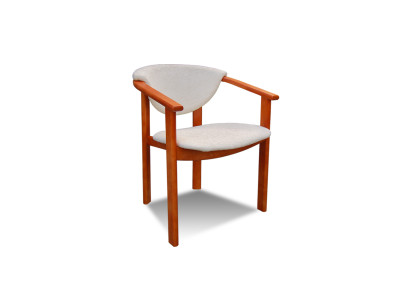 Silla de comedor de madera maciza Silla de cuero de diseñador Sillas de comedor Sillas de comedor K27