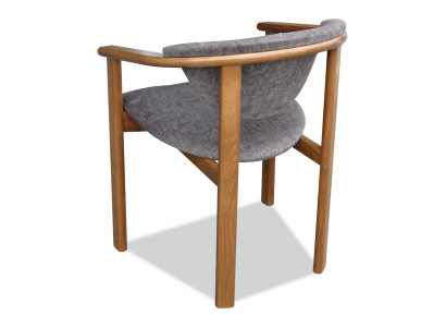 Sillón Club Lounge, diseño de sofá con respaldo, sillón tapizado de un asiento, nuevo textil, televisión.