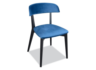 Silla de comedor de lujo sin reposabrazos diseño de comedor textil nuevo