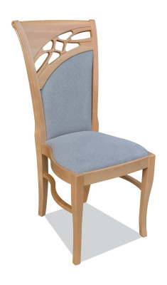 Diseño de silla conjunto de sillas para el comedor tapizada en estilo rural sillas de muebles de diseño.