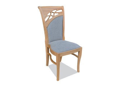 Diseño de silla conjunto de sillas para el comedor tapizada en estilo rural sillas de muebles de diseño.