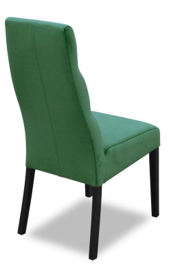 Silla de madera silla tapizada comedor diseño de lujo silla con respaldo madera auténtica nueva