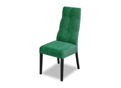 Silla de madera silla tapizada comedor diseño de lujo silla con respaldo madera auténtica nueva