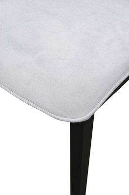 Silla blanca, comedor, estilo clásico, sillas tapizadas, diseño de lujo, nuevo.