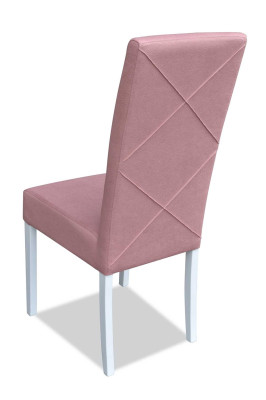 Silla de comedor de lujo rosa diseño silla silla de madera muebles silla nueva