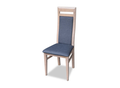 Diseño de silla de sala de estar, sillas de comedor de madera, asiento acolchado sin reposabrazos, nuevas.