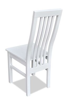 Sillas clásicas de diseñador silla de comedor de lujo blanco silla de madera