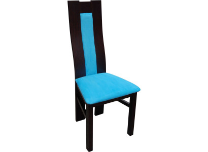 SILLA DE MADERA MACIZA DISEÑO AZUL SILLA SILLA DE COMEDOR MODERNA DECORATIVA
