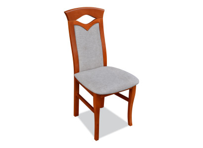 Silla tapizada sillón Clásico real Sillas Tapizado Respaldo Asiento Madera ¡Nuevo!