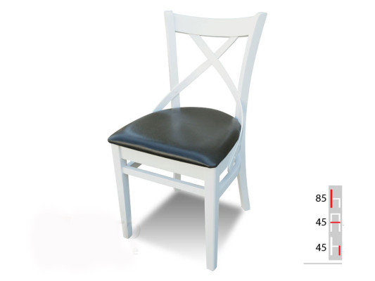 MADERA MACIZA SILLA DE MADERA DISEÑO MODERNO PLATA SILLA DE COMEDOR DECORATIVA DE COCINA