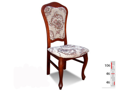 SILLA DE MADERA MACIZA SILLA DE COMEDOR SILLA DE DISEÑO DE MADERA CLÁSICA Blanca DECORATIVA