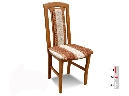 MADERA MACIZA SILLA SILLA DE DISEÑO SILLA DE COMEDOR CLÁSICA BEIGE DECORATIVA