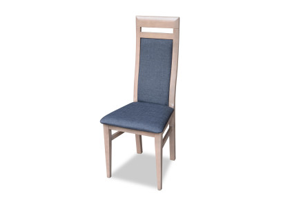 Sillas de comedor 1x sillón silla de salón silla de comedor madera tapizada silla de madera nueva