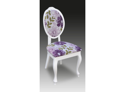 Diseñador de lujo Silla clásica de comedor Sillas Asiento Respaldo Madera maciza