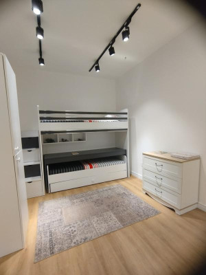 Litera juvenil de madera para habitación juvenil, cama para niños, literas juveniles, cama alta, litera nueva.