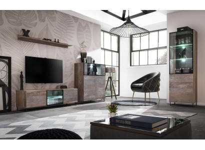 Juego de sala moderno TV stand diseño mobiliario vitrina nuevo muebles de madera