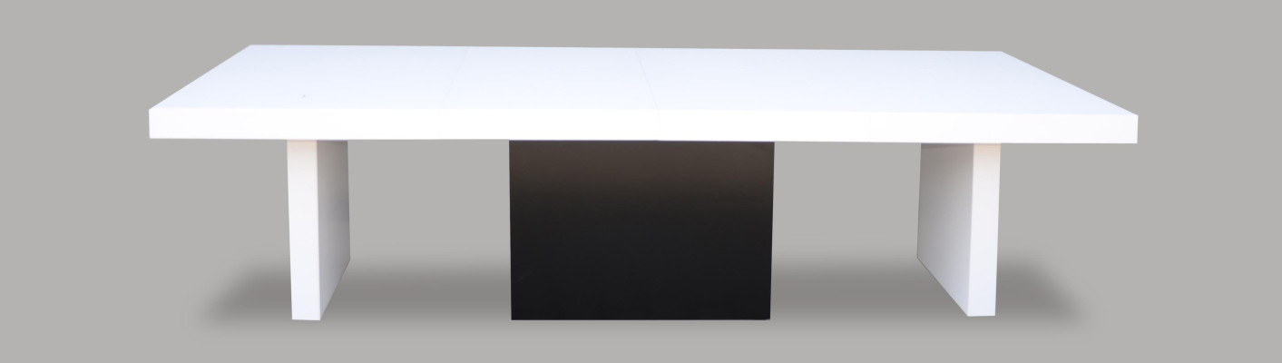 Muebles de lujo Mesa de comedor Mesa de madera de diseño Sala de estar ¡Nuevo!